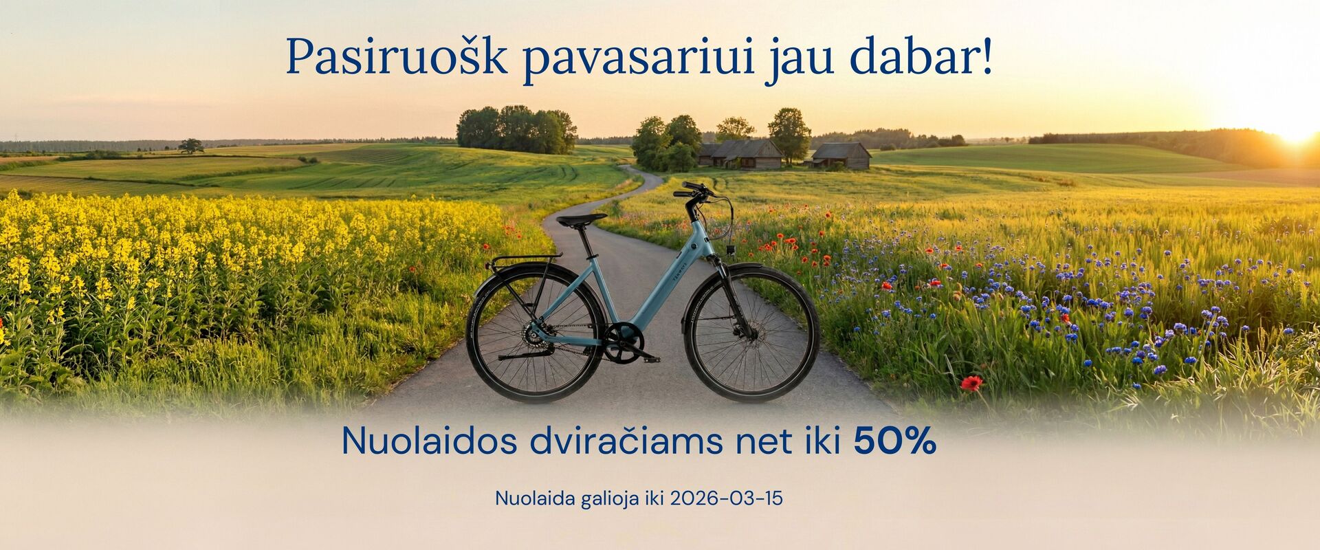 Pavasario nuolaidos!