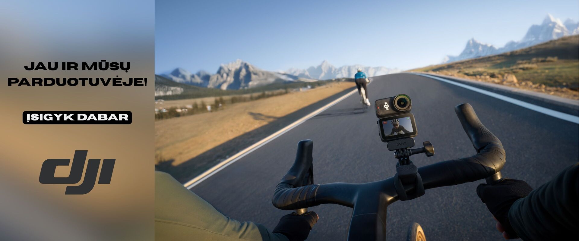 DJI jau pas mus!