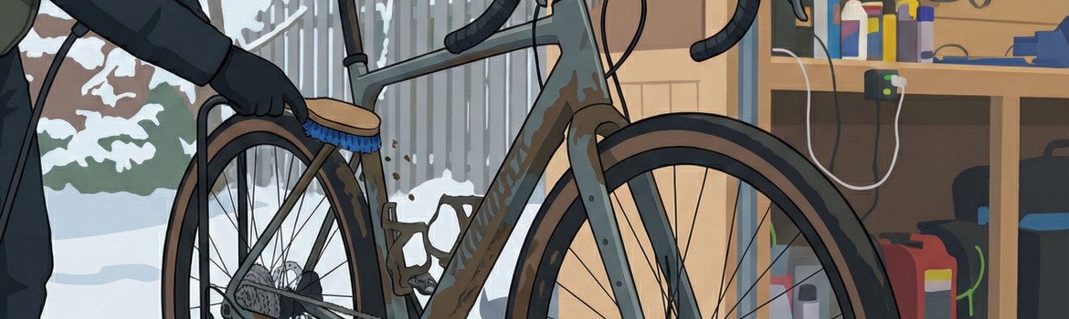 Paruošk dviratį žiemai!