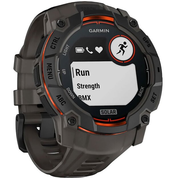 Išmanusis laikrodis Garmin Instinct 3 Solar 50mm GPS 1