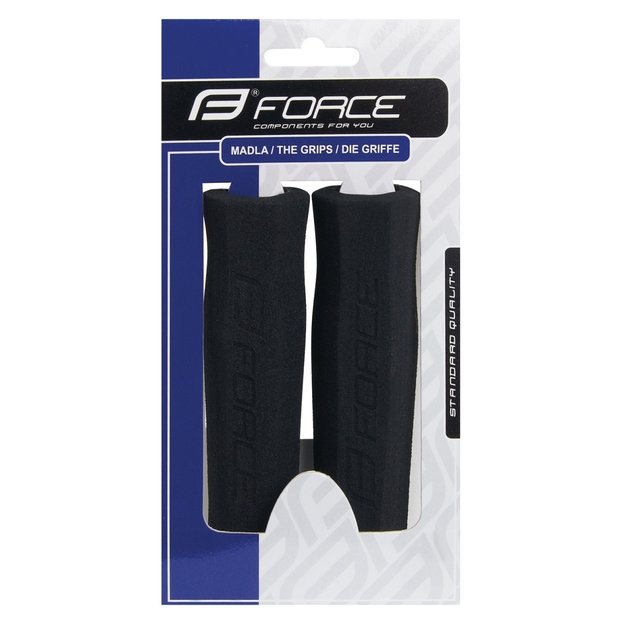 Rankenos FORCE 22,2x122mm (poroloninės, juodos) 1