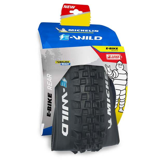 MICHELIN TIRE E-WILD REAR 27,5X2.60 COMPETITION LINE KEVLAR E-GUM-X TS TLR (741070) 1