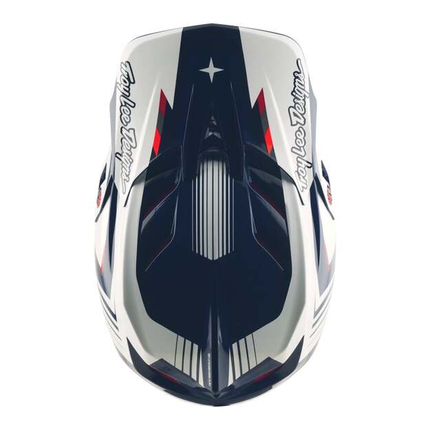 TLD HELMET D4 POLYACRYLITE QUALIFIER BLUE / WHITE (17455901) 7