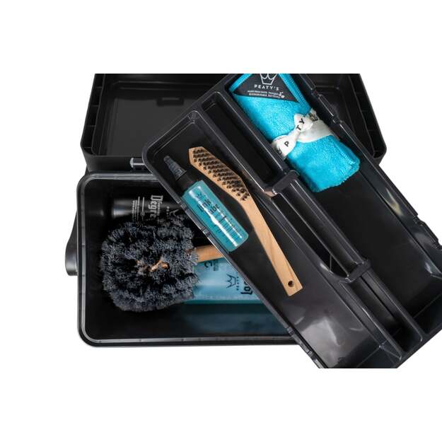 Pilnas dviračio valymo ir priežiūros rinkinys PEATY S COMPLETE BICYCLE CLEANING KIT - DRY LUBE (PKT-CBC-1D) 2