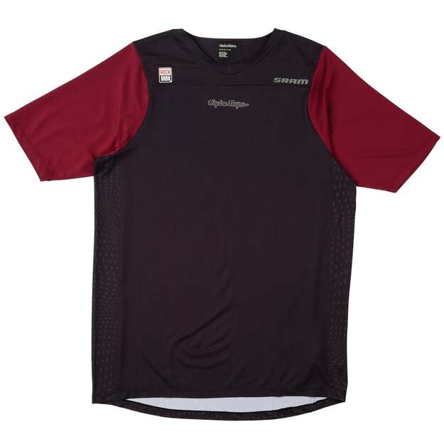 TLD SHORT SLEEVE JERSEY SKYLINE TROY LEE DESIGNS X SRAM RADIOSCAPE BLK / BERRY (31995500)