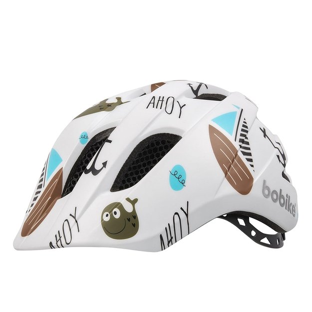 Vaikiškas šalmas BoBike AHOY // dydis: XS (46-52 cm) (balta)