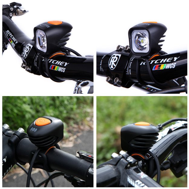 Priekinis žibintas MagicShine MJ 900B, bluetooth, 1500Lm (juodas) 10