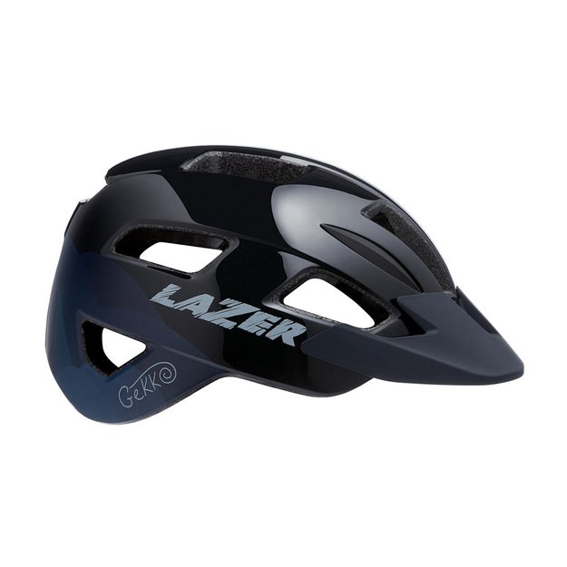 Šalmas Lazer Gekko, 50-56 cm, (juodas/mėlynas) 1