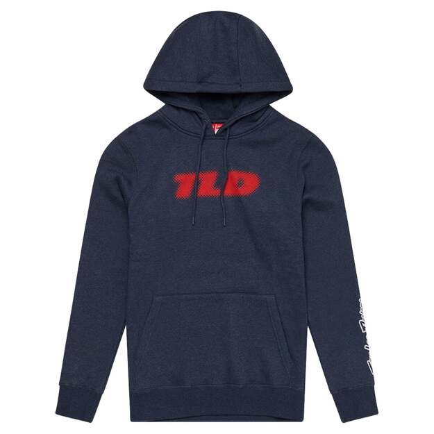 TLD HOODIE FADE OUT NAVY HEATHER (73169201)