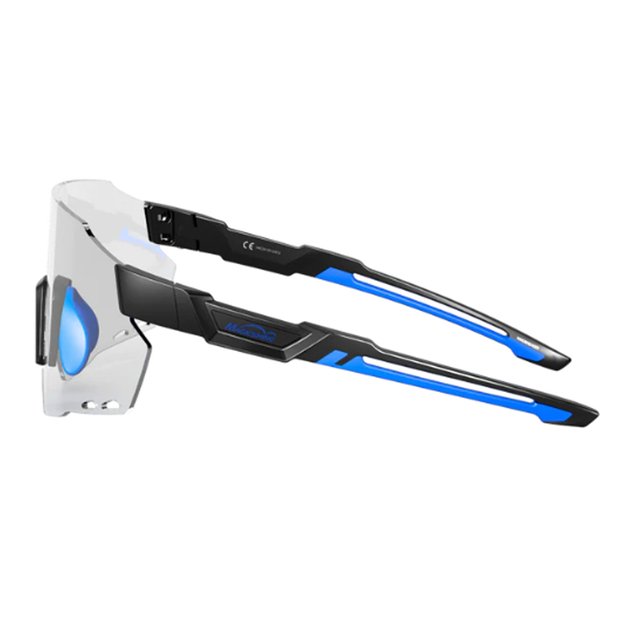 Akiniai Magicshine WINDBREAKER, fotochrominiai (balta/mėlyna) 2