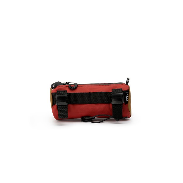 Tarka Pipe krepšys ant vairo (raudona spalva) 1,2L 2