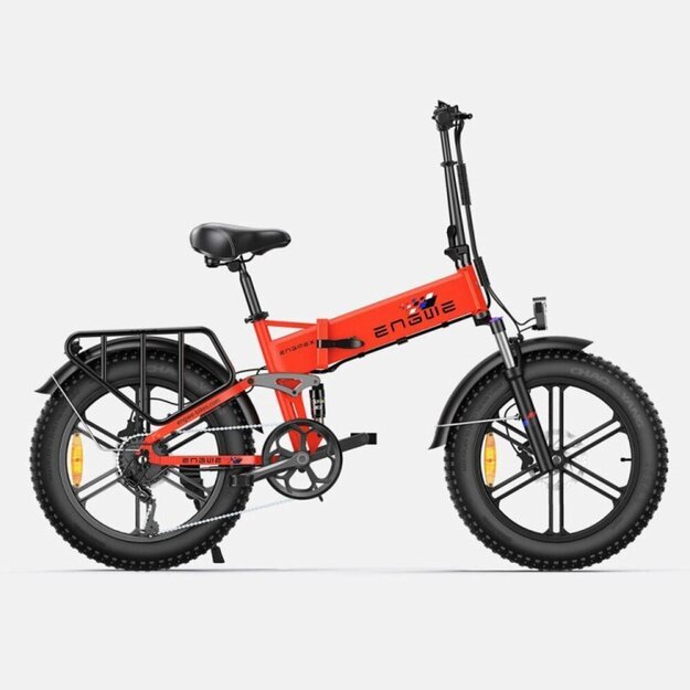 Sulankstomas elektrinis dviratis Engwe Engine X 750Wh 20" raudonas 1
