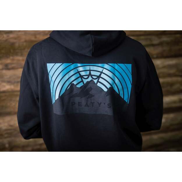 PEATY S PUBWEAR MIKINA S KAPUCÍ SUNRISE BLACK (PPW-25-HDY-RZE-BLK) 3