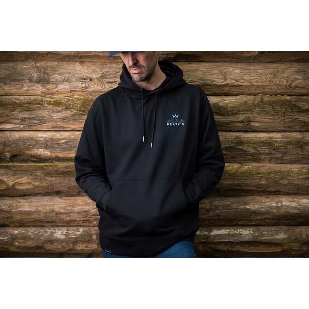 PEATY S PUBWEAR MIKINA S KAPUCÍ SUNRISE BLACK (PPW-25-HDY-RZE-BLK) 2