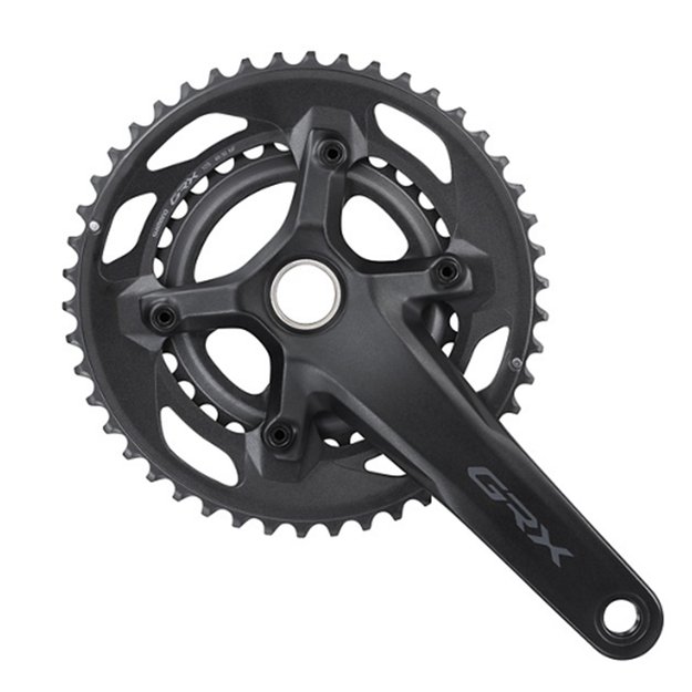 Priekinis žvaigždžių blokas Shimano GRX FC-RX600-10 // 172.5 mm, 46-30T // 2x10 pav.