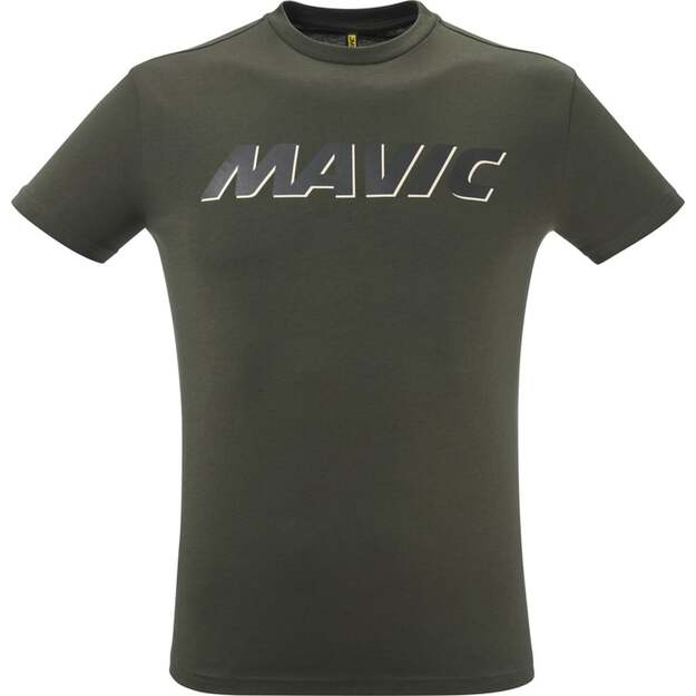 MAVIC SHORT SLEEVE TEE CORPORATE LOGO ARMY GREEN (T000211)