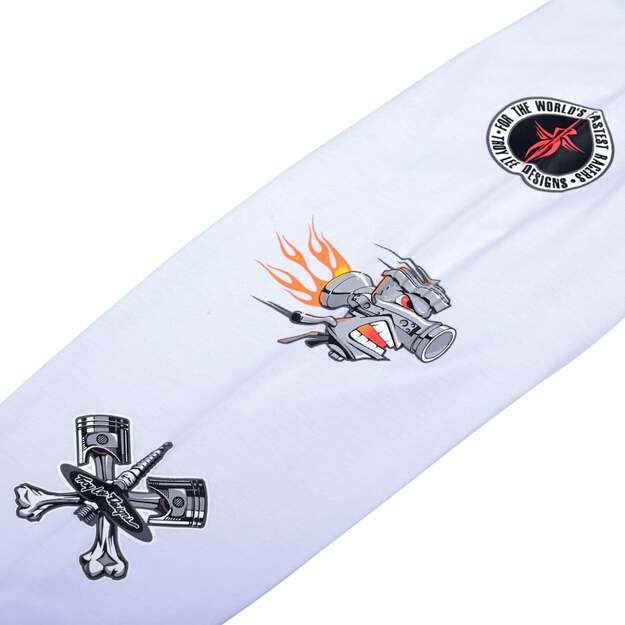 TLD TRIKO S DLOUHÝM RUKÁVEM WORLDWIDE WHITE (71088301) 2
