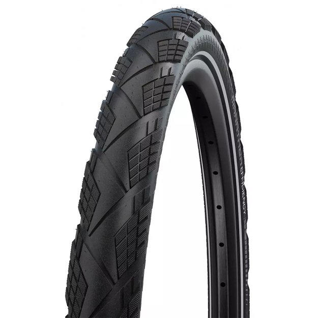 Padanga Schwalbe Marathon Efficiency Reflex 28 x 2.00  (50-622) // sulankstoma, Reflex (juoda)
