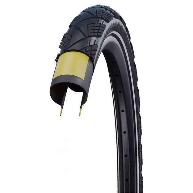 Padanga Schwalbe Marathon Efficiency Reflex 28 x 2.00  (50-622) // sulankstoma, Reflex (juoda) 2