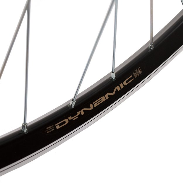 Galinis ratas Dynamic 26  // 36H, V-brake, užsukamam žvaigždžių blokui, dvigubas, greitveržlė 2