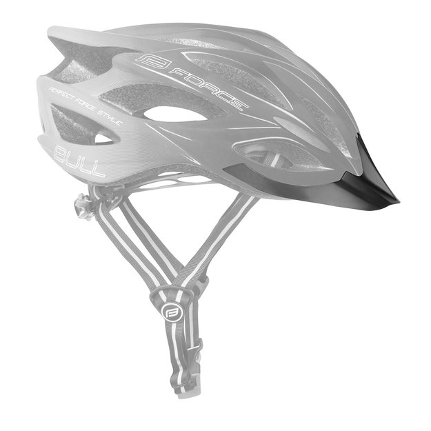 Šalmas FORCE BULL HUE MIPS // dydis L-XL (58-61 cm) (pilka/juoda) 4