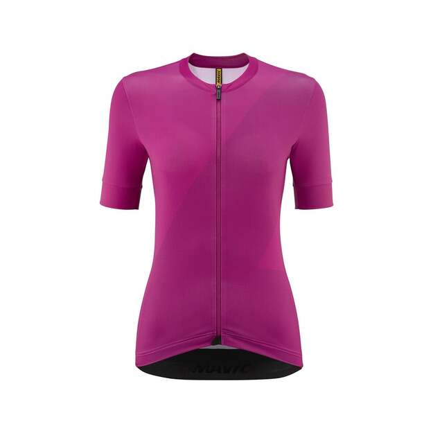 MAVIC WOMENS SHORT SLEEVE JERSEY AKSIUM GRAPHIC BIG M/FUCHSIA (T000592)