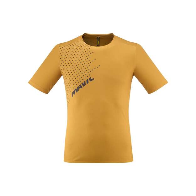 MAVIC MENS SS JERSEY CROSSTRAIL BIG M/MINERAL YELLOW (T000504)