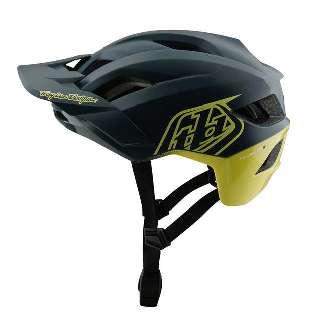 TLD HELMET FLOWLINE SE BADGE GRAY / GLO YELLOW (11056809)
