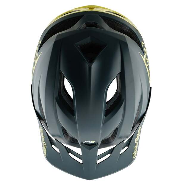 TLD HELMET FLOWLINE SE BADGE GRAY / GLO YELLOW (11056809) 3