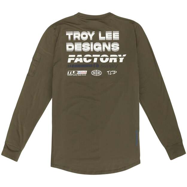 TLD YOUTH LS JERSEY RUCKUS RIDE TEE FACTORY CAPER (38600800) 1
