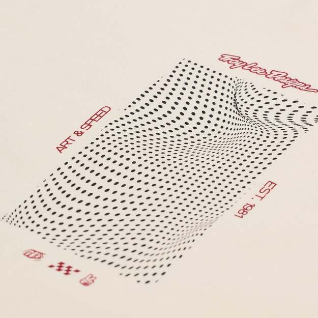 TLD SHORT SLEEVE TEE BOXED OUT VINTAGE WHITE (70156903) 2