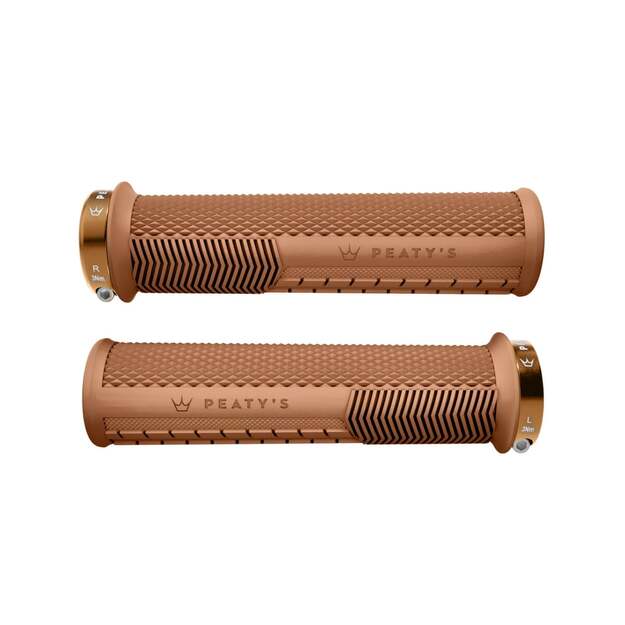 PEATY S MONARCH GRIPS KNURL THIN GUM (PGM-KNL-THN-GUM-20)