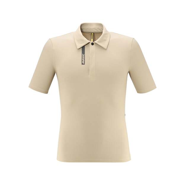 MAVIC MENS SS JERSEY ALLROAD POLO WHITE PEPPER (T000566)
