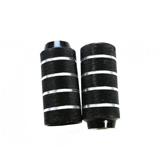 BMX atramos kojoms (pegai) Zoom // 13 mm ašis, 50 x 110 mm, plienas (juodi)