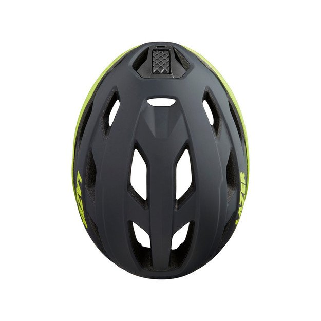 Šalmas LAZER Strada KC, 58-61cm L (tamsiai pilkas/geltonas) 3