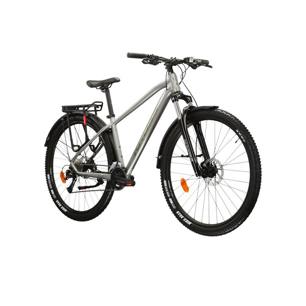 KROSS Hexagon 4.0 EQ grygre g kalnų (MTB) dviratis (27,5 ) 