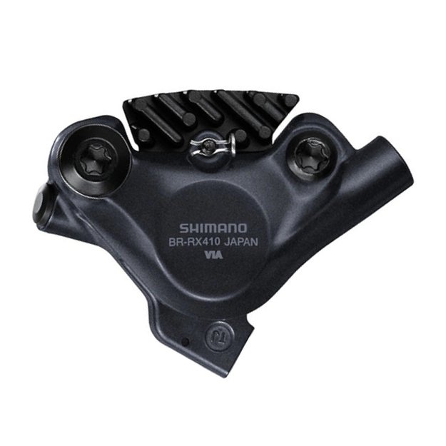 Galinis hidraulinių diskinių stabdžių suportas Shimano GRX BR-RX410-R // Flat Mount, 2-Piston 1