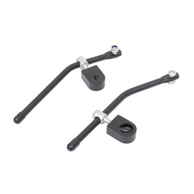 Bagažinės tvirtinimo detalės // 2 vnt. komplektas (juoda)