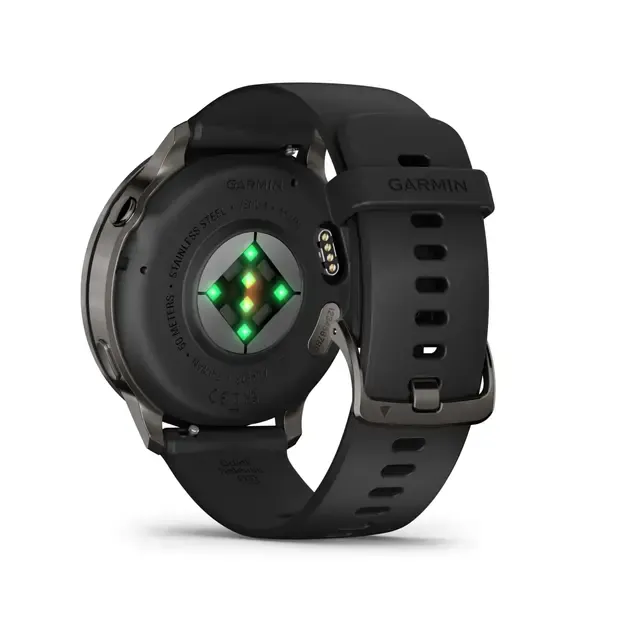 Išmanusis laikrodis Garmin Venu® 4 | 45mm | Slate - Black Silicone Band 3