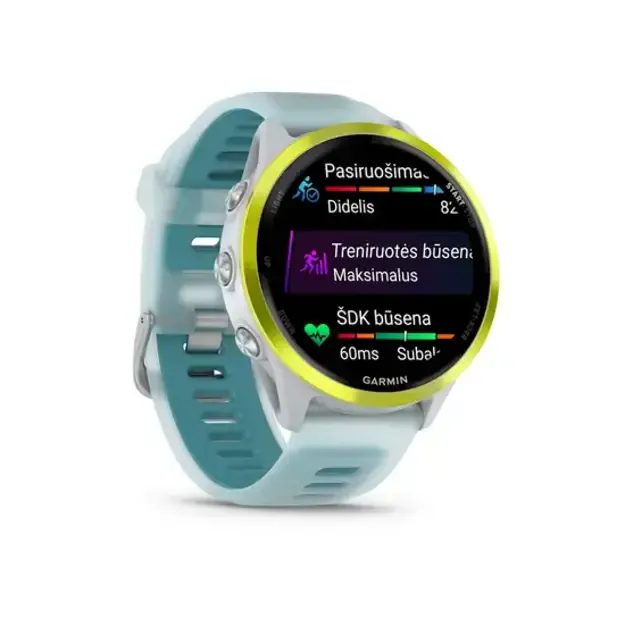 Išmanusis laikrodis Garmin Forerunner® 570 - 47mm |Amp Yellow Aluminum 2