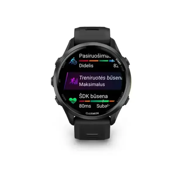 Išmanusis laikrodis Garmin Forerunner® 970 | Carbon Gray DLC Titanium 4