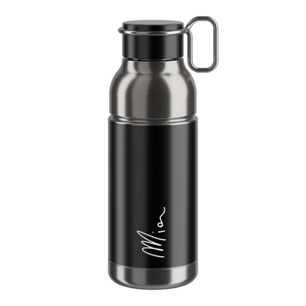 Elite metalinė gertuvė Mia Black/Silver 650ml