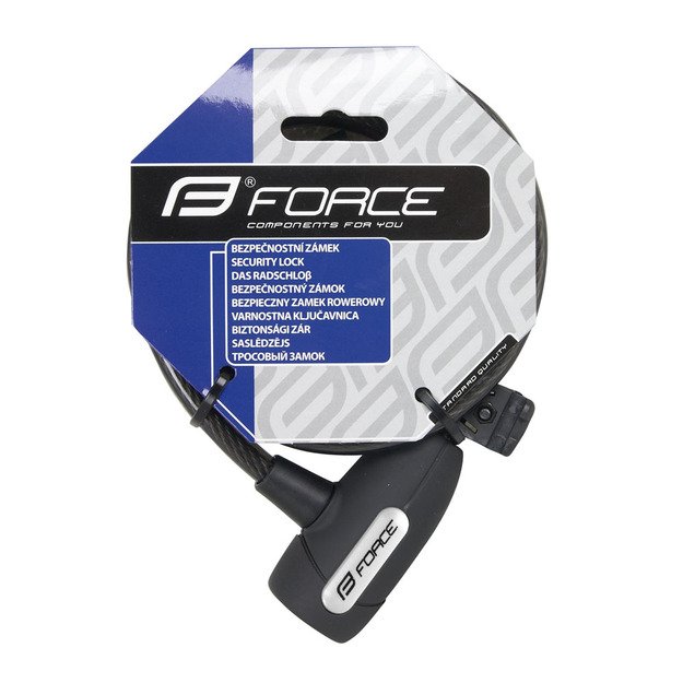 Spyna FORCE Lux Trosas, 120/8mm (juoda) 1