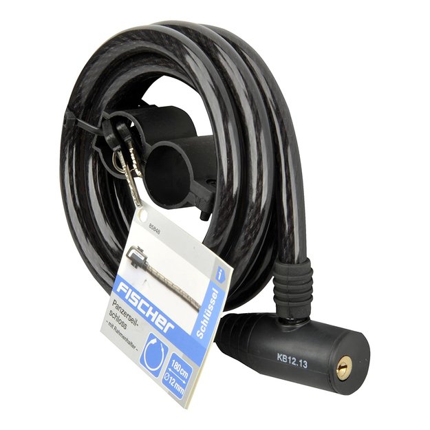 Spyna Fischer // trosinė, su raktu, 12 x 1800 mm