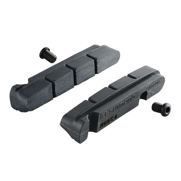 Stabdžių kaladėlės Shimano R55C4 // karboniniams/anglies pluošto ratlankiams