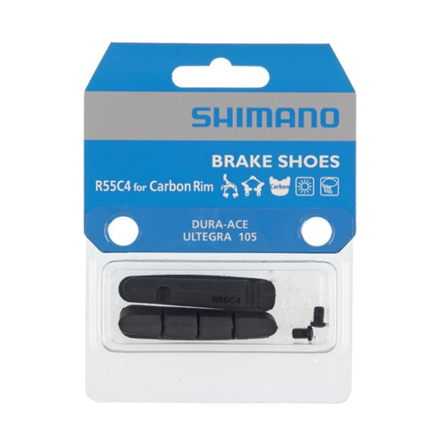 Stabdžių kaladėlės Shimano R55C4 // karboniniams/anglies pluošto ratlankiams 1