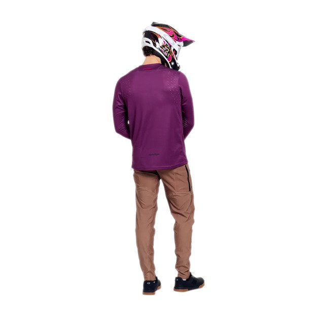 TLD LONG SLEEVE JERSEY SPRINT PRO MONO SANGRIA (31302701) 5