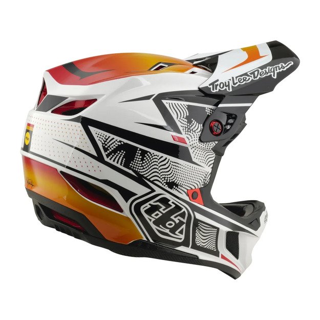 TLD HELMET D4 COMPOSITE MIPS LINED UP WHITE (14002500) 3