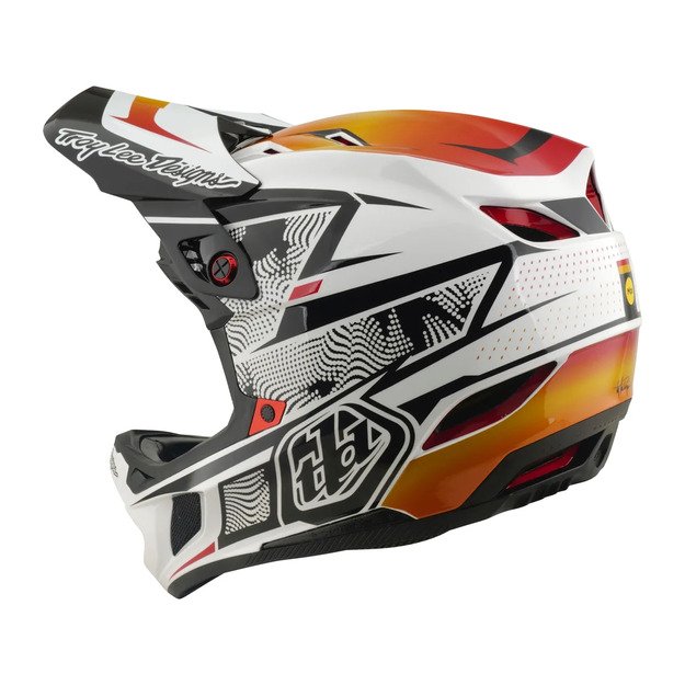 TLD HELMET D4 COMPOSITE MIPS LINED UP WHITE (14002500) 2