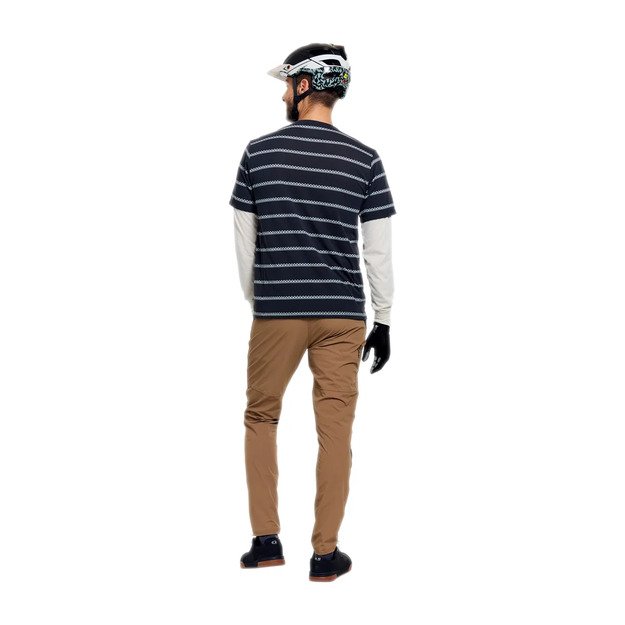 TLD LONG SLEEVE JERSEY SKYLINE FAKIE RIDE TEE STRIPE CARBON (33226001) 5